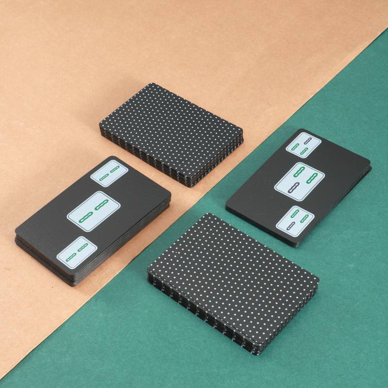 Black wave point mahjong poker